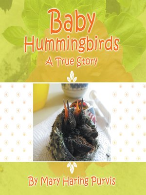 cover image of Baby Hummingbirds
